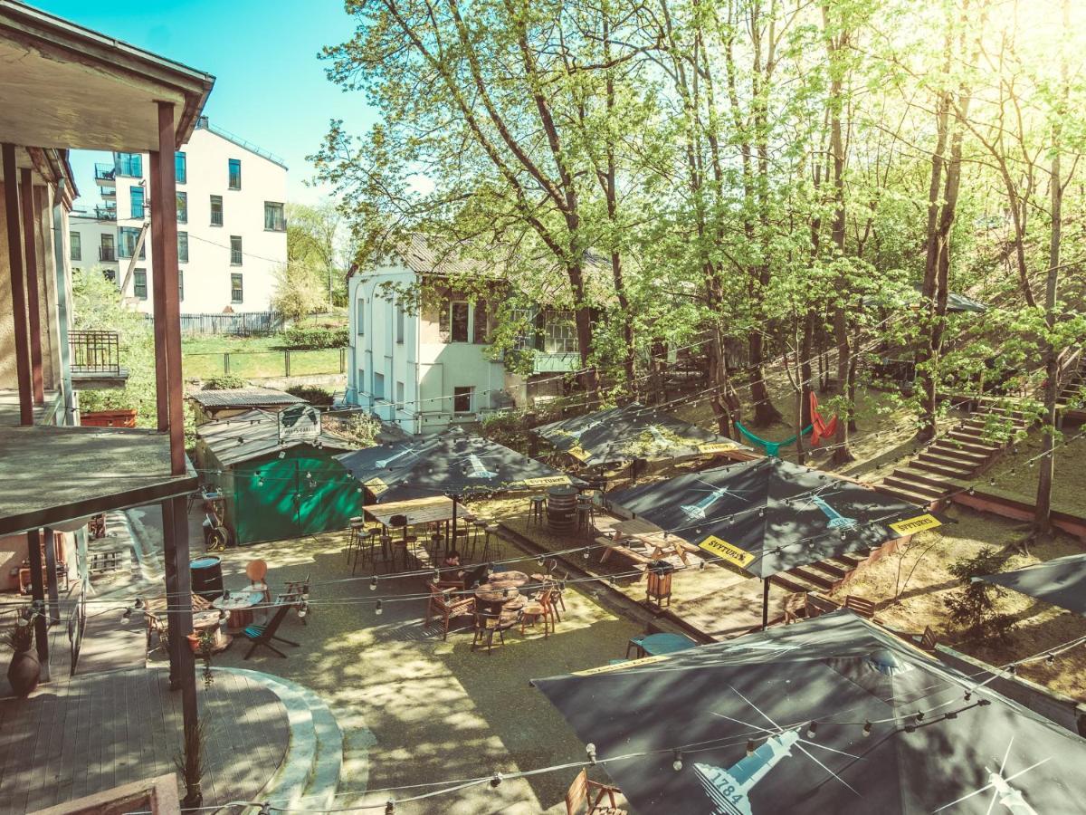 Downtown Forest Hostel & Camping VNO Dış mekan fotoğraf