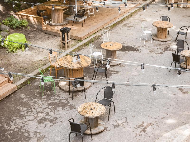 Downtown Forest Hostel & Camping VNO Dış mekan fotoğraf