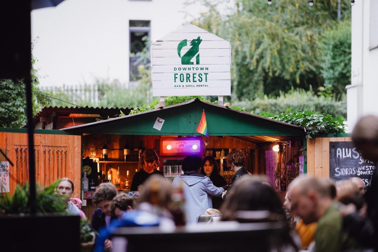 Downtown Forest Hostel & Camping VNO Dış mekan fotoğraf
