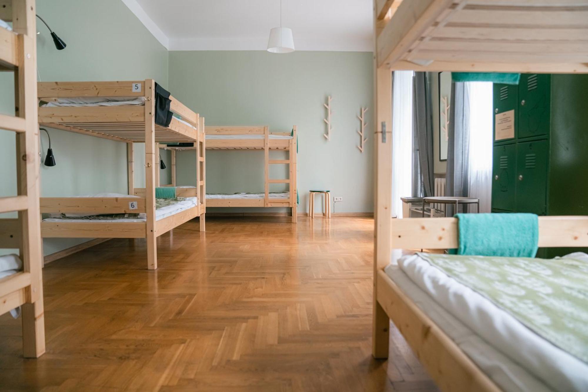 Downtown Forest Hostel & Camping VNO Dış mekan fotoğraf