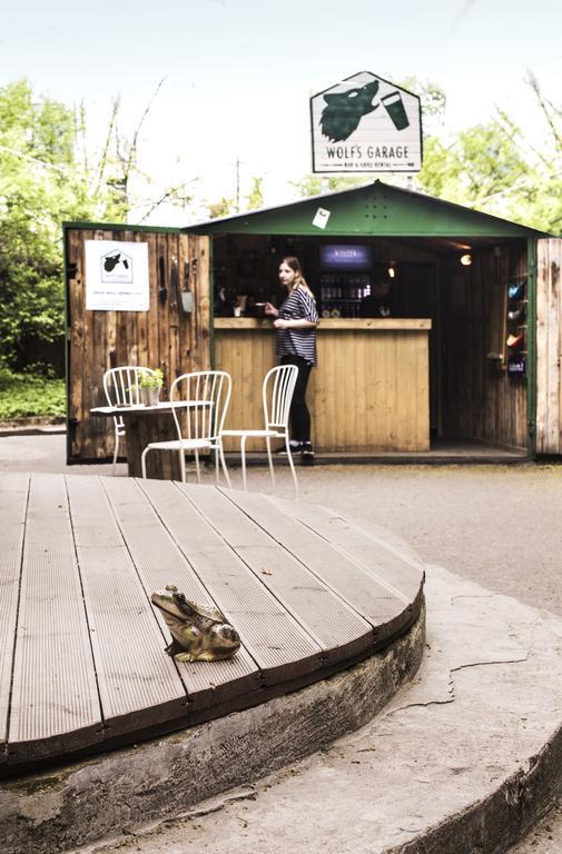 Downtown Forest Hostel & Camping VNO Dış mekan fotoğraf