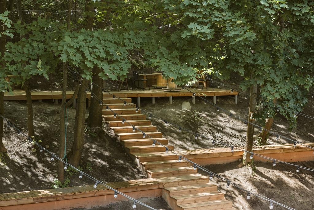Downtown Forest Hostel & Camping VNO Dış mekan fotoğraf