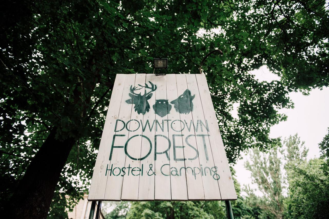 Downtown Forest Hostel & Camping VNO Dış mekan fotoğraf