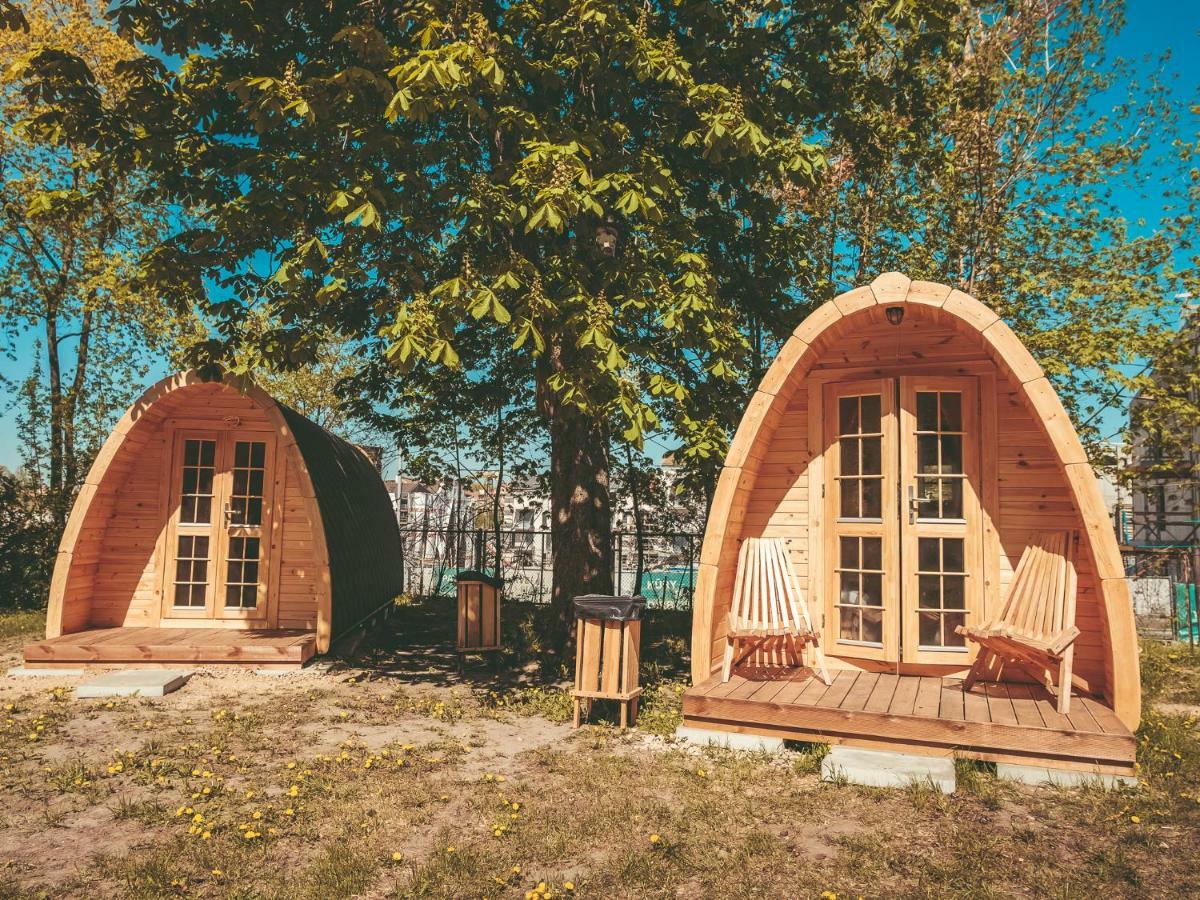 Downtown Forest Hostel & Camping VNO Dış mekan fotoğraf